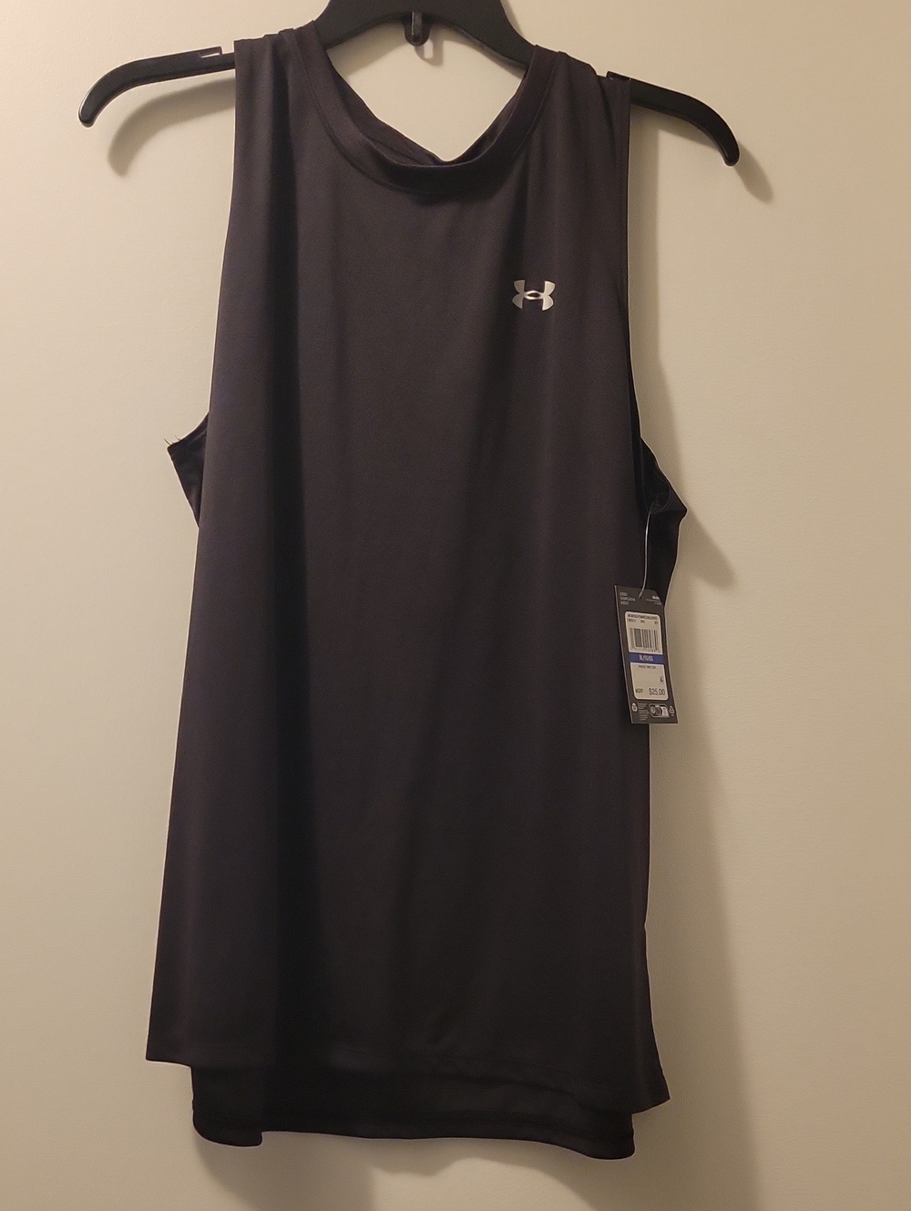 Under Armour Black Sleeveless Performance Tank Top